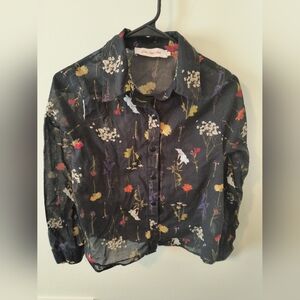 Lisa Says Gah Floral Top